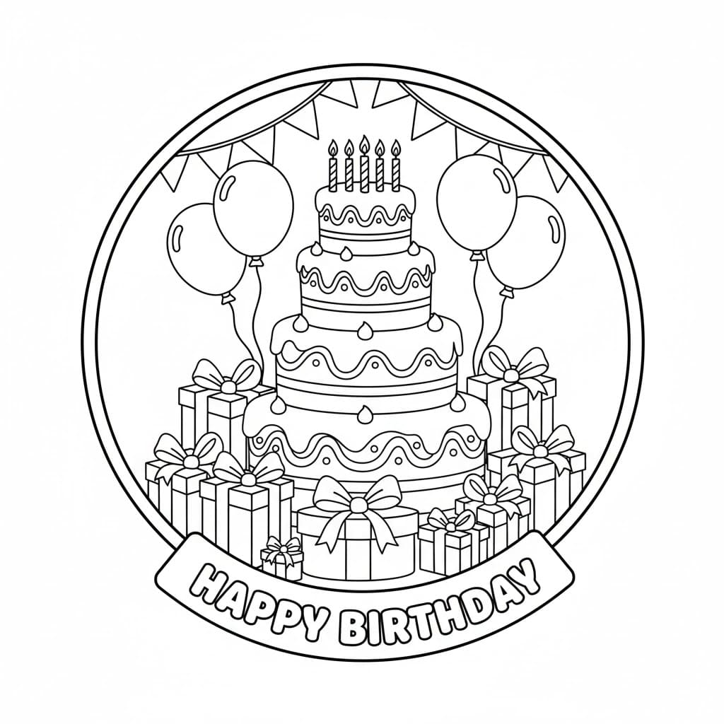 Bánh Sinh Nhật Và Phần Quà