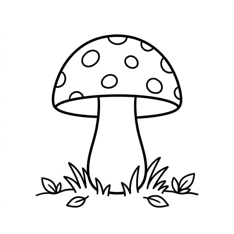 Cây Nấm Nhỏ Đơn Giản