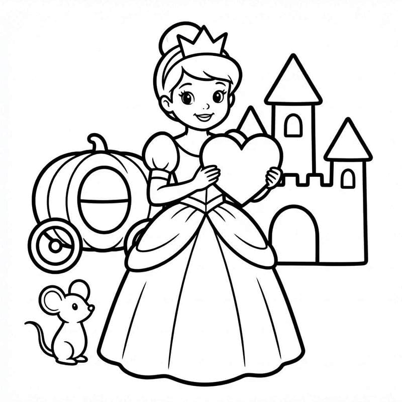 Cinderella Và Chuột Nhỏ