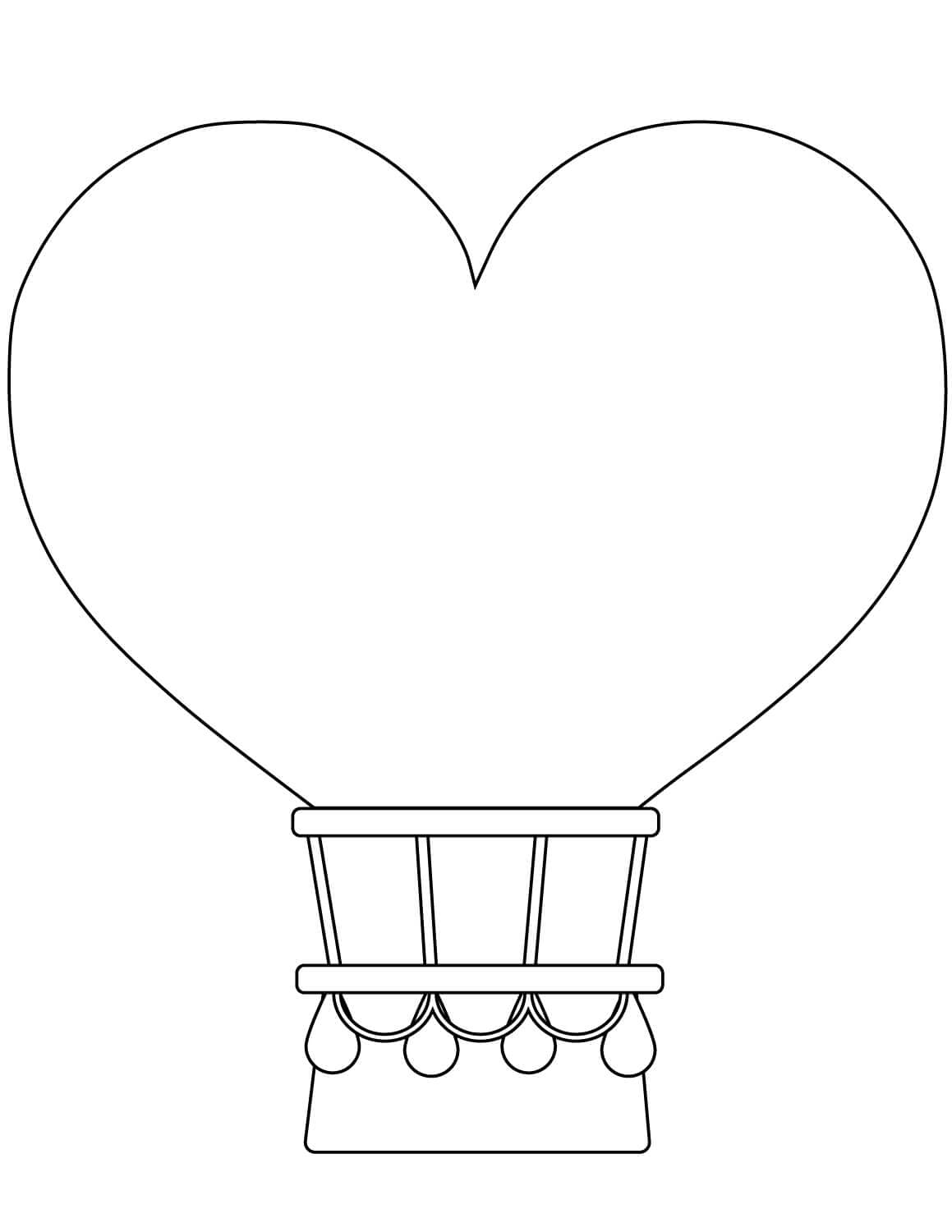 Khinh Khí Cầu Trái Tim Đẹp