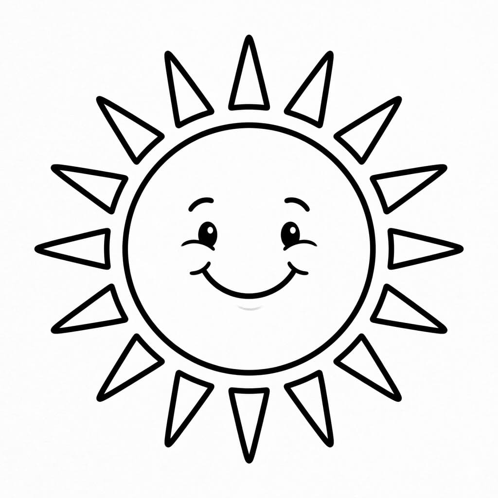 Mặt Trời Cười Híp