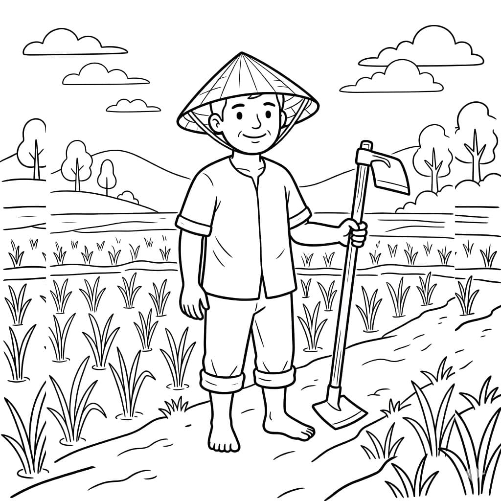 Nông Dân Ngoài Đồng