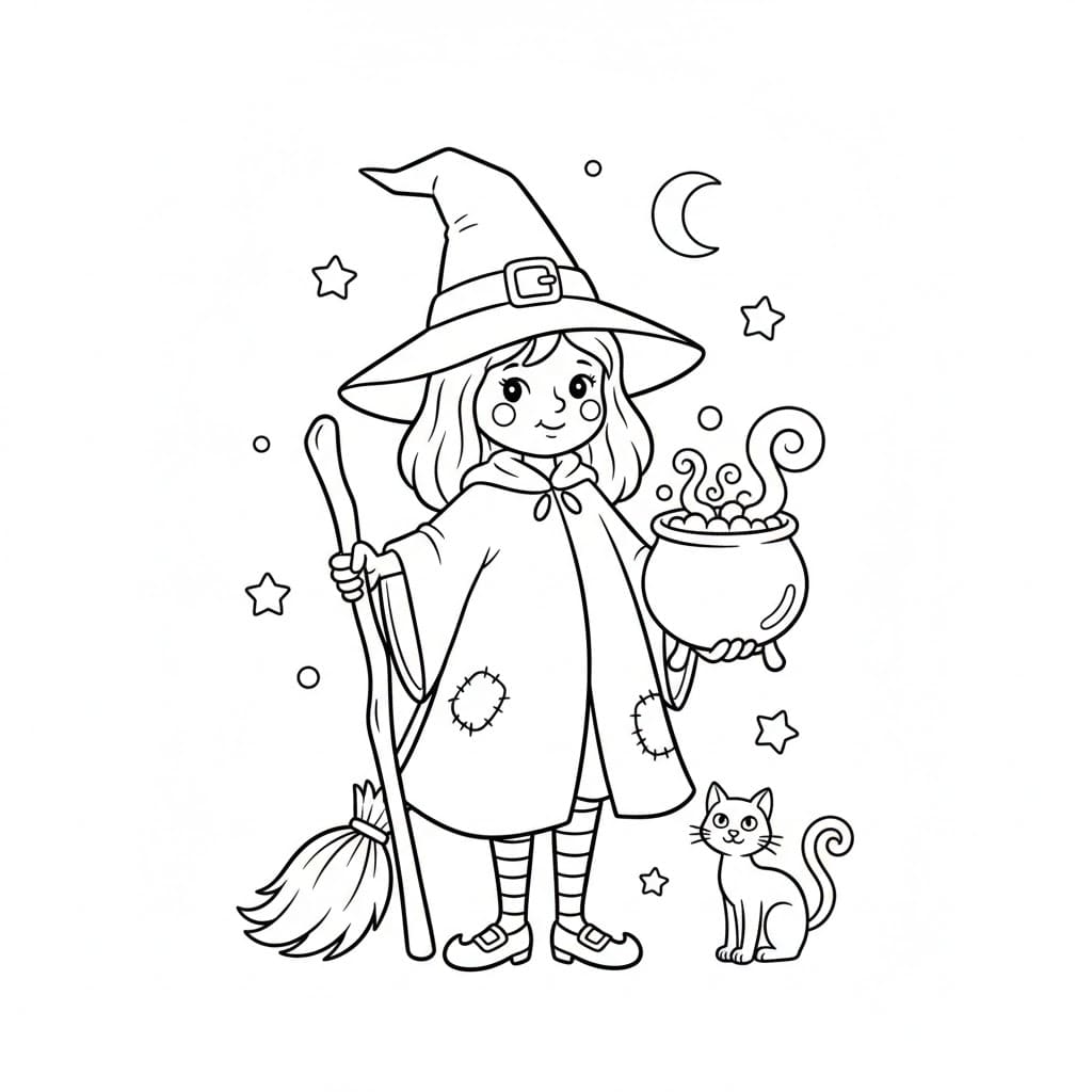 Phù Thủy Xinh Đẹp Dễ Thương