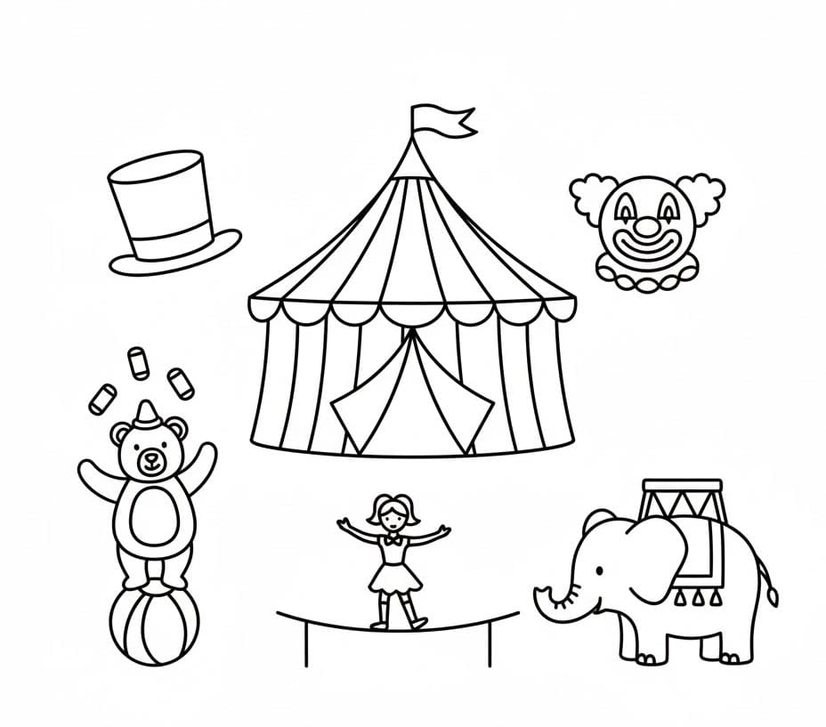 Rạp Xiếc Vui Nhộn Và Thú Vị