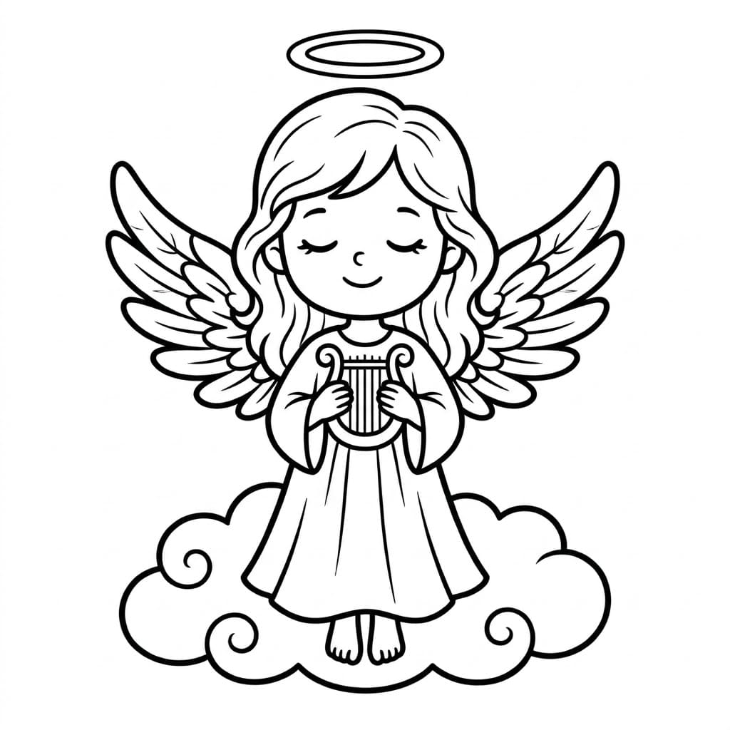 Thiên Thần Bé Nhỏ Trên Mây