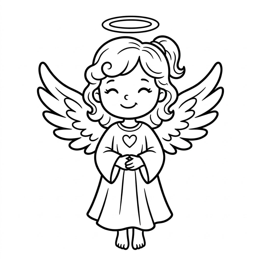 Thiên Thần Đáng Yêu Mỉm Cười