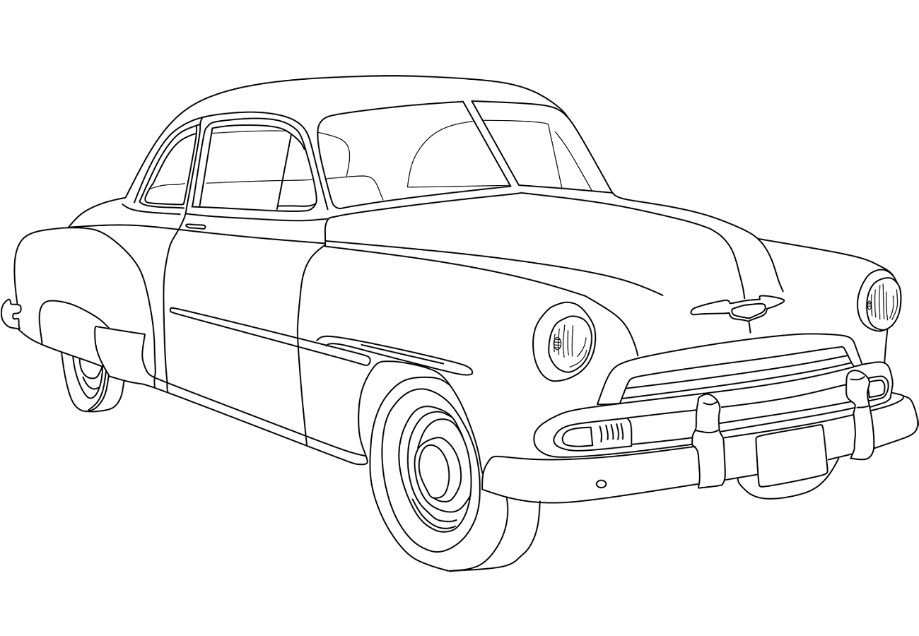 1951 chevrolet deluxe