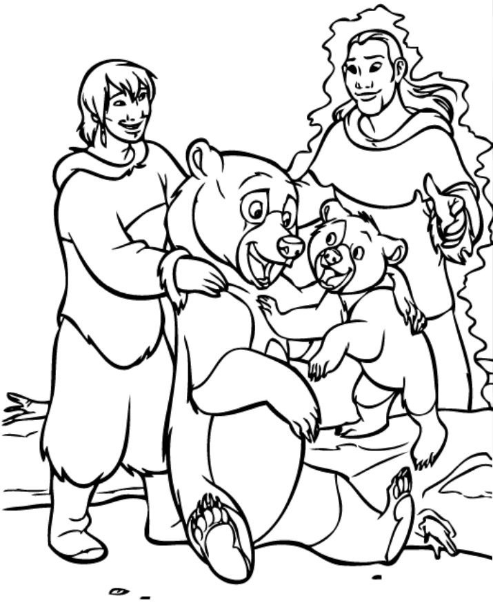 Tô Màu Anh Em Nhà Gấu