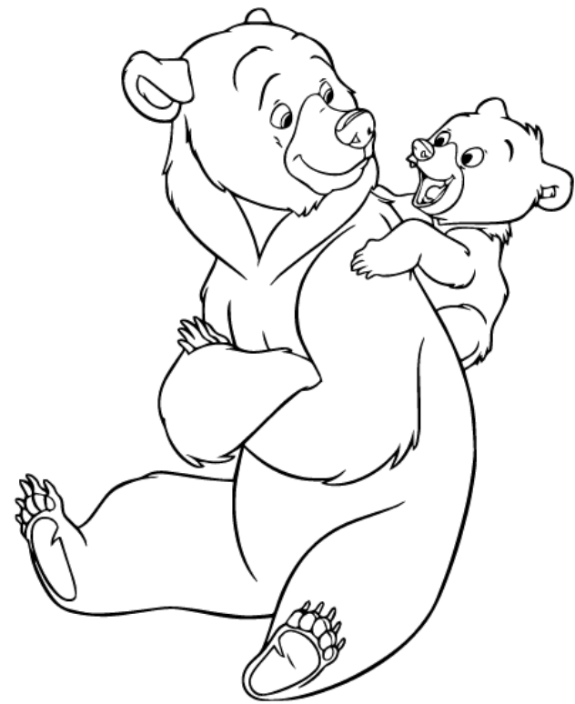 koda trên lưng kenai