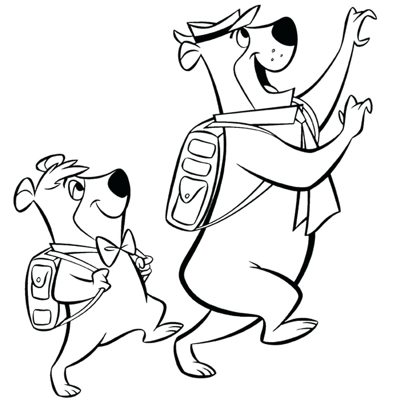 yogi và boo boo đi dã ngoại