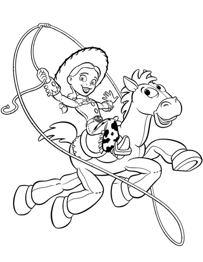 jessie cưỡi bullseye