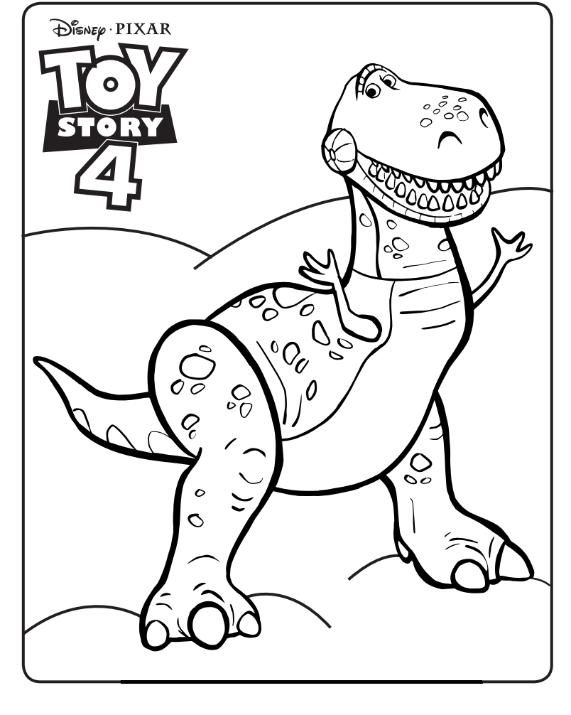 khủng long rex vui vẻ