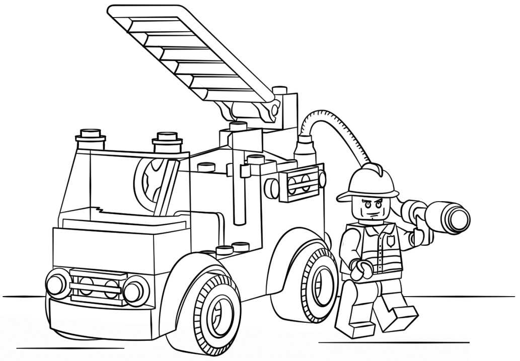 lego xe cứu hỏa
