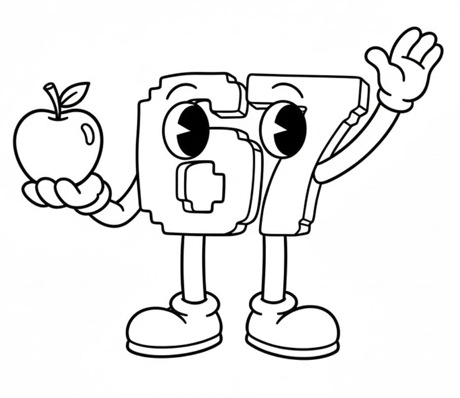 67 Brainrot Với Quả Táo