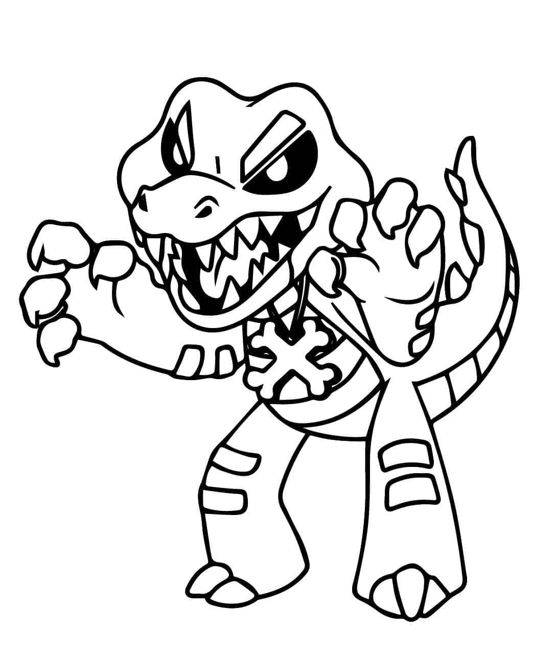 Allister Gator Trong Nightmare Critters