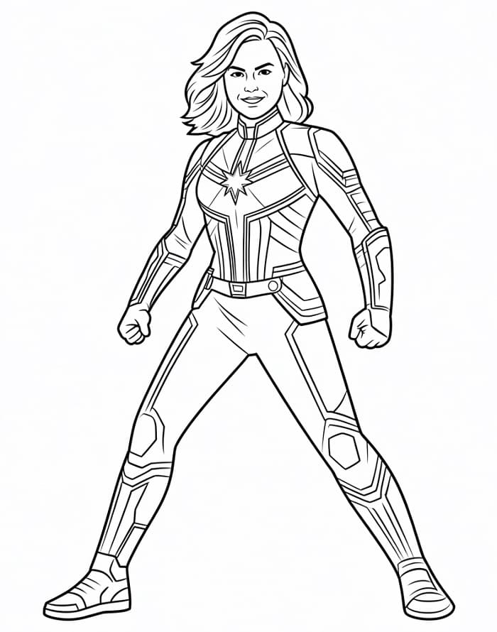 Anh Hùng Captain Marvel