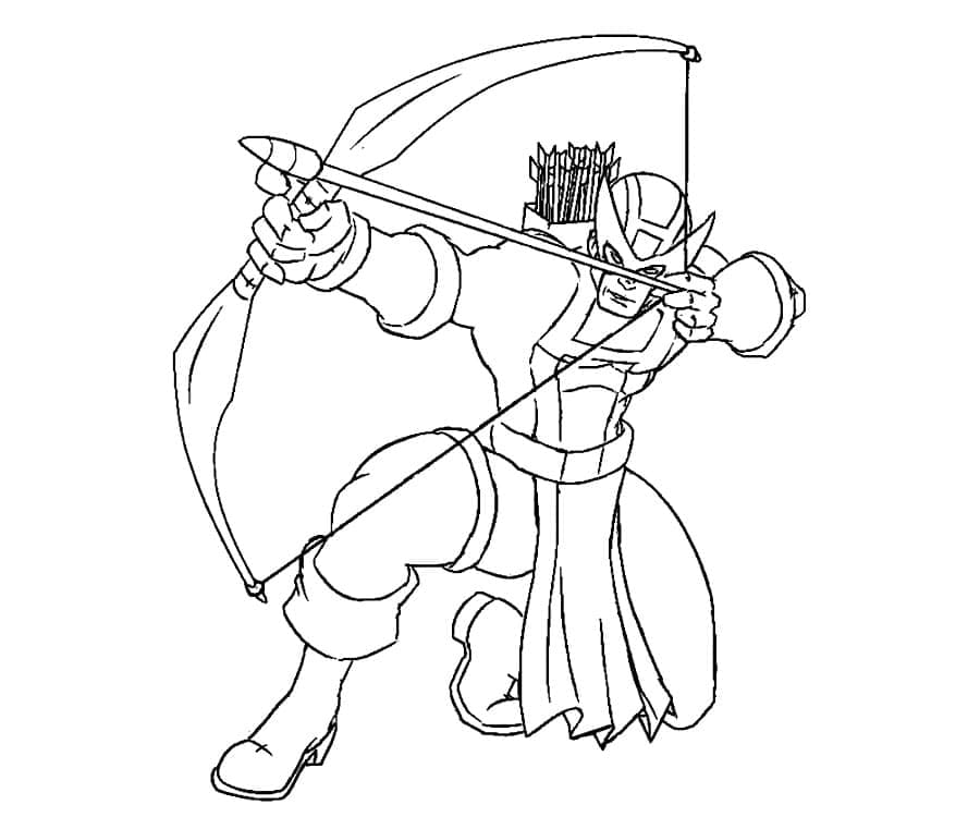 Anh Hùng Hawkeye Ngầu