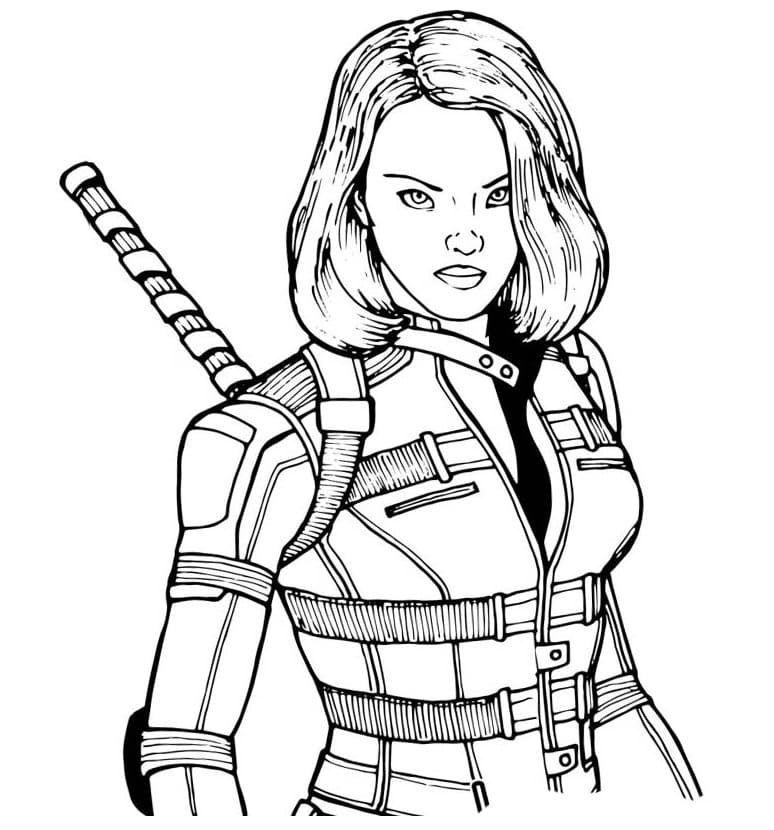 Anh Hùng Marvel Black Widow