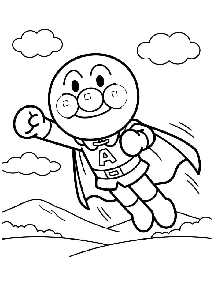 Anpanman Đang Bay