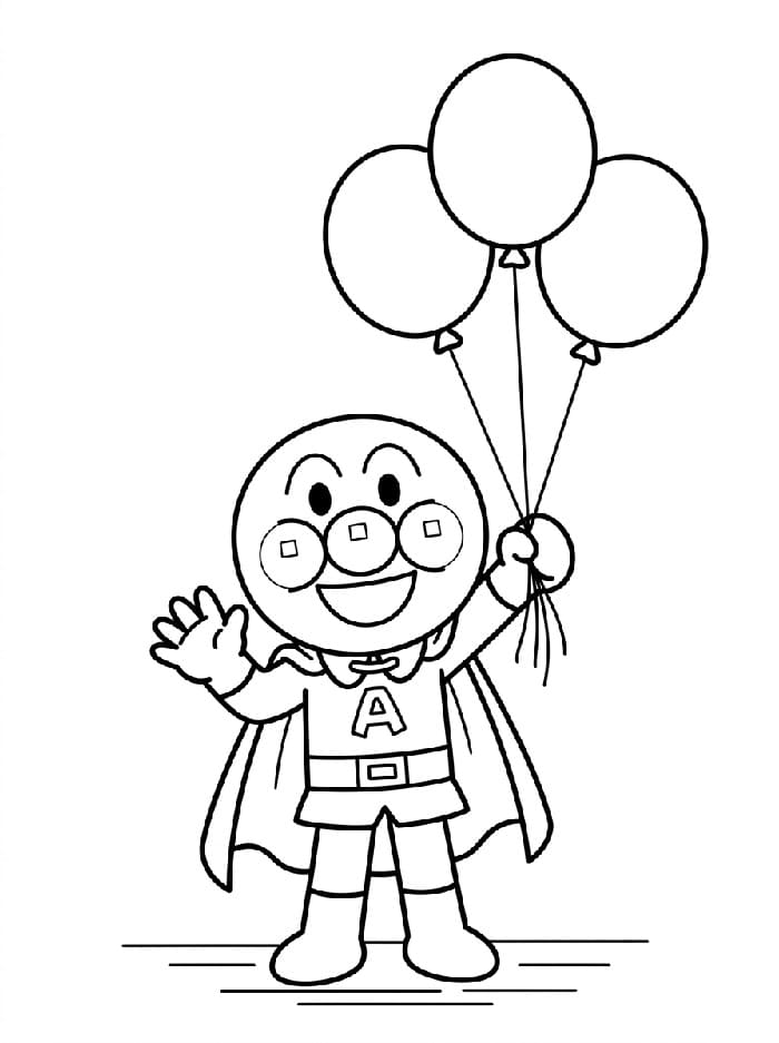 Anpanman Và Bóng Bay