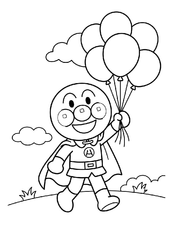 Anpanman Với Bóng Bay