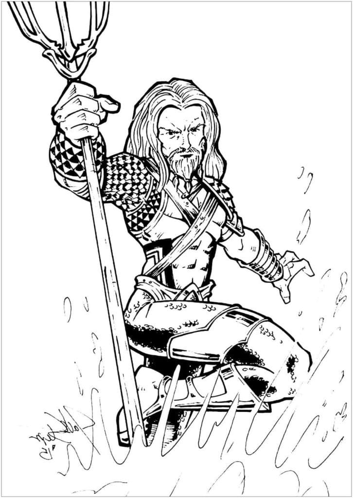 Aquaman Trên Biển