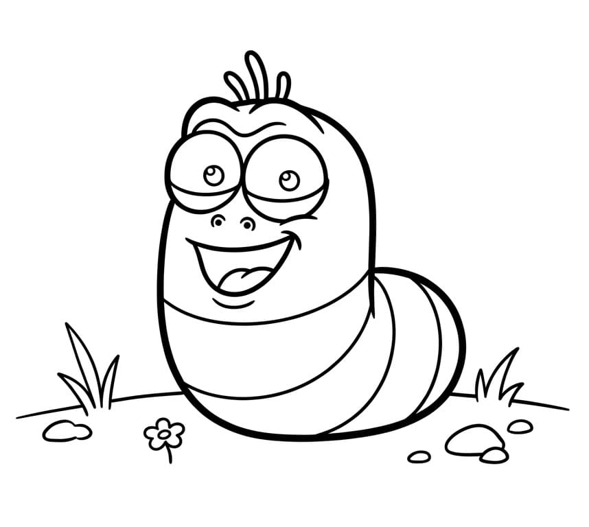 Ấu Trùng Đỏ Larva Ngộ Nghĩnh