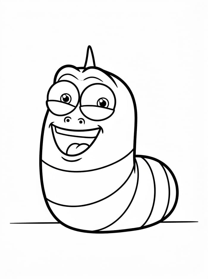 Ấu Trùng Đỏ Larva