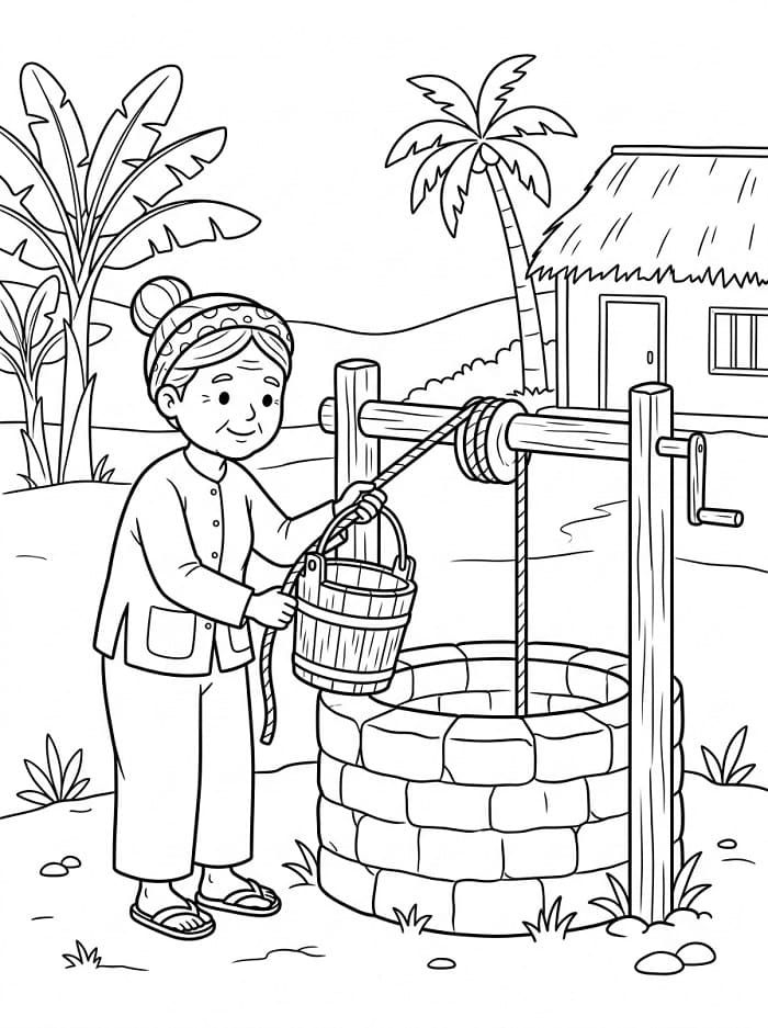 Bà Bên Giếng Nước