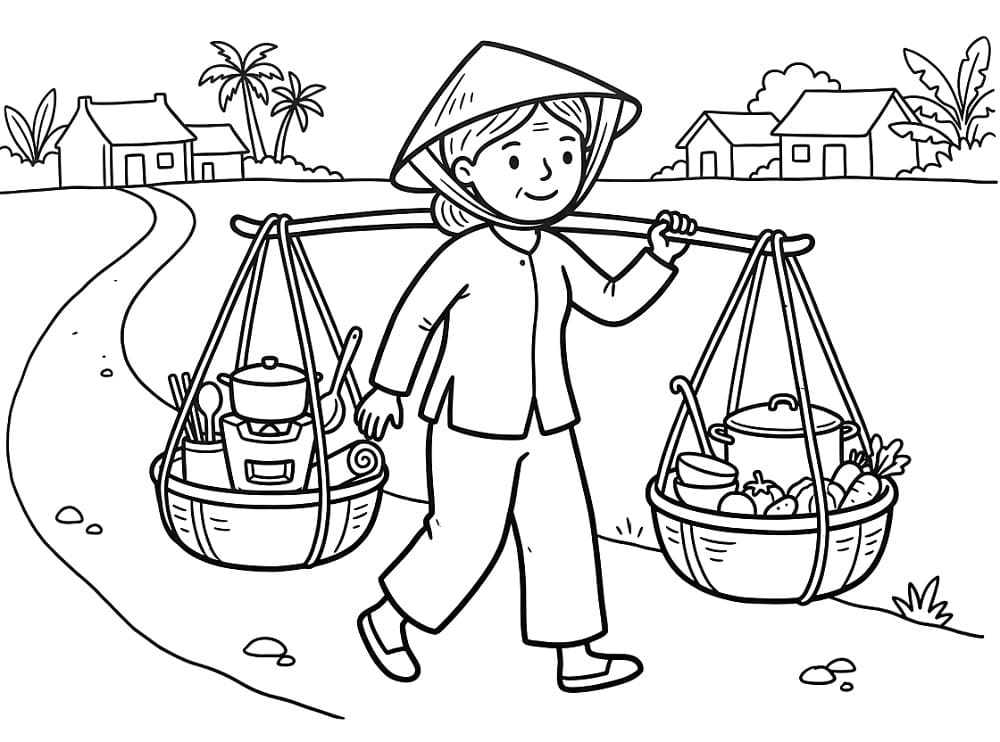 Bà Nội Gánh Hàng Rong