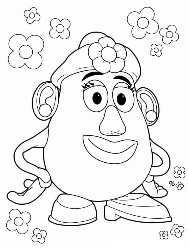 Bà Potato Head Mỉm Cười