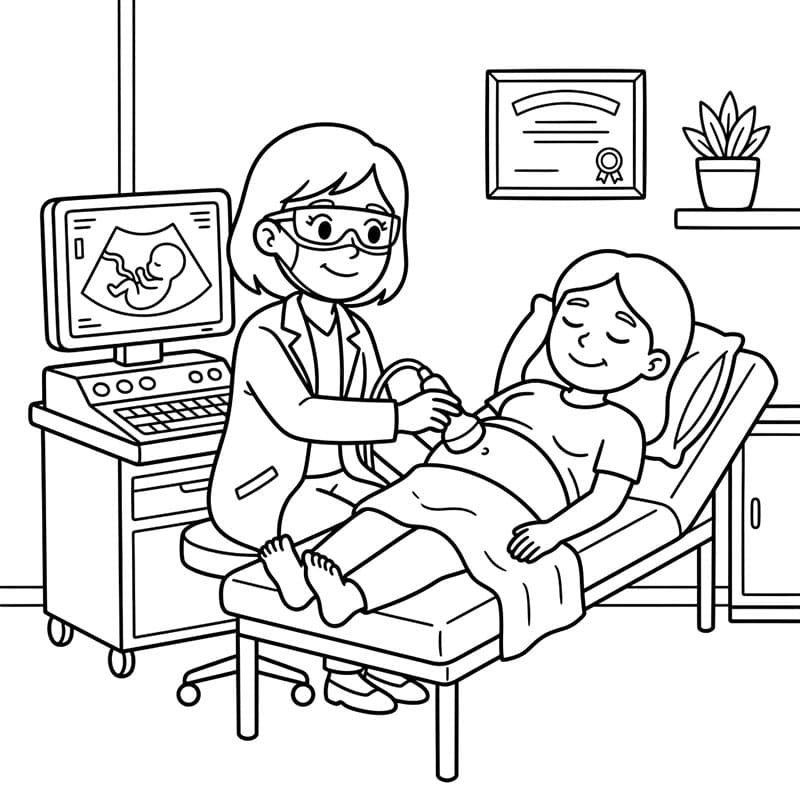 Bác Sĩ Kiểm Tra Bệnh Nhân