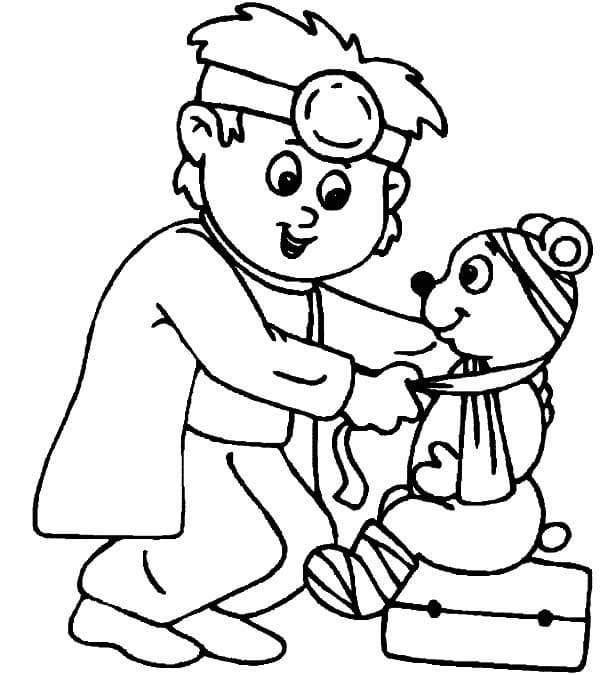Bác Sĩ Thú Y Và Chú Gấu Nhỏ