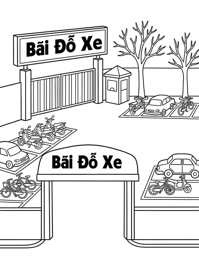 Bãi Đỗ Xe Nhỏ