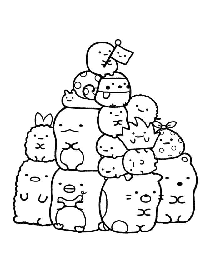 Bạn Bè Trong Sumikko Gurashi