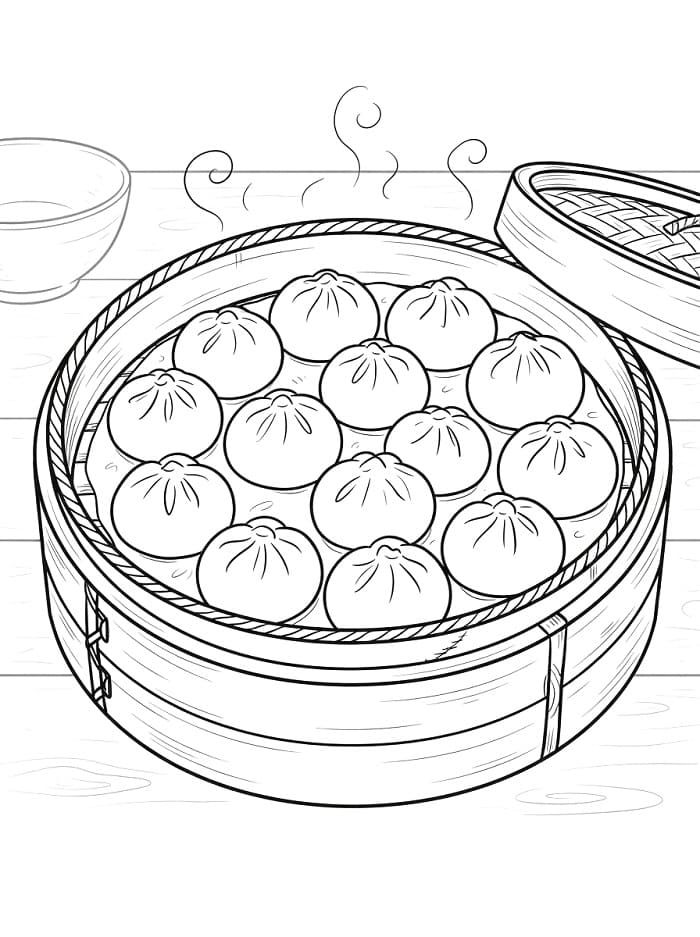 Tô Màu Bánh Bao