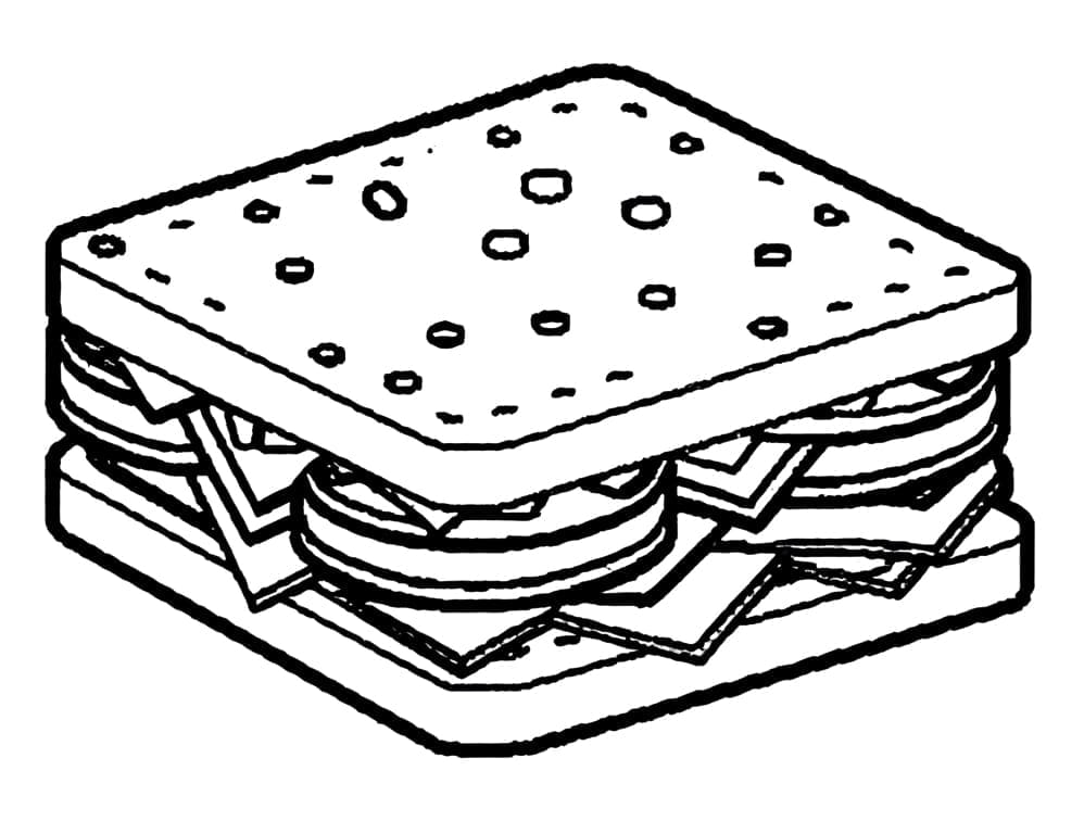 Bánh Mì Kẹp Đơn Giản