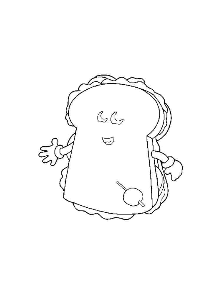 Bánh Mì Kẹp Hoạt Hình