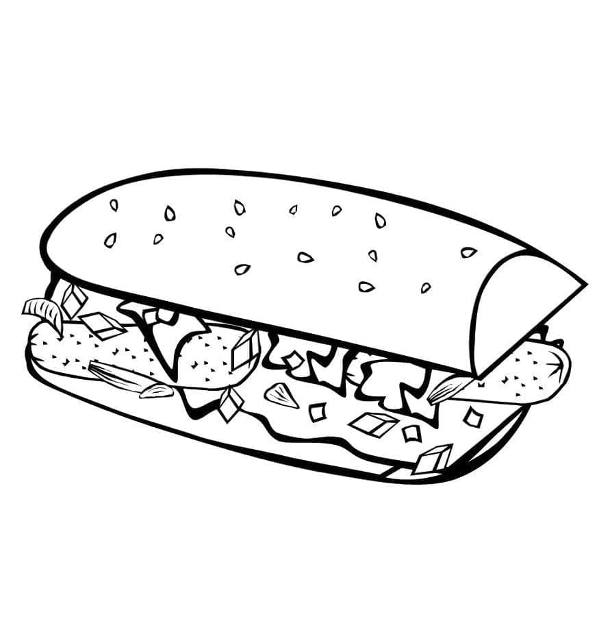 Bánh Mì Kẹp Khổng Lồ