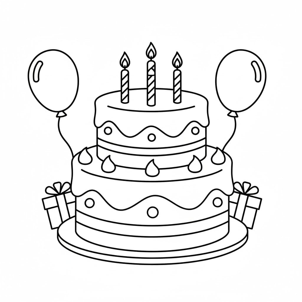 Bánh Sinh Nhật Và Các Hộp Quà