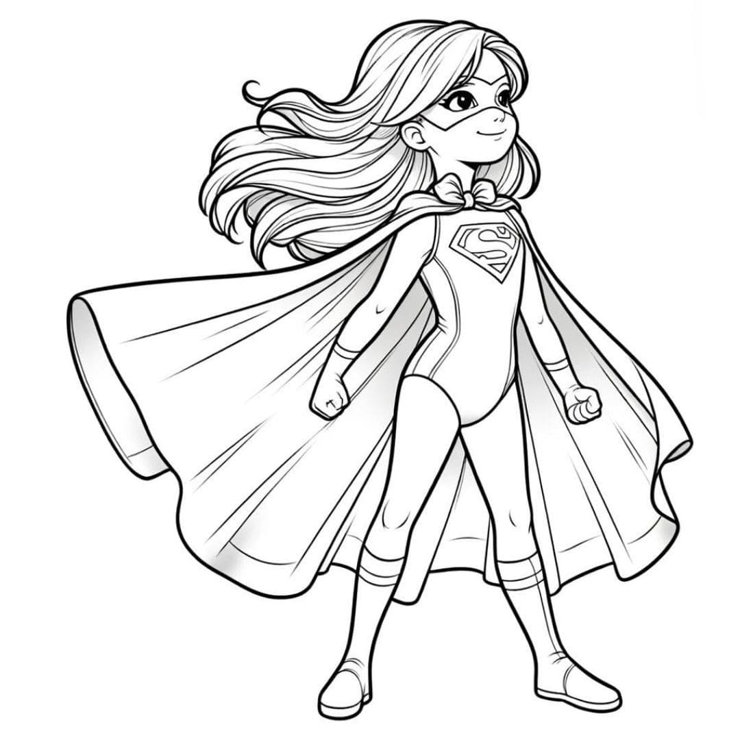 Bé Gái Siêu Nhân