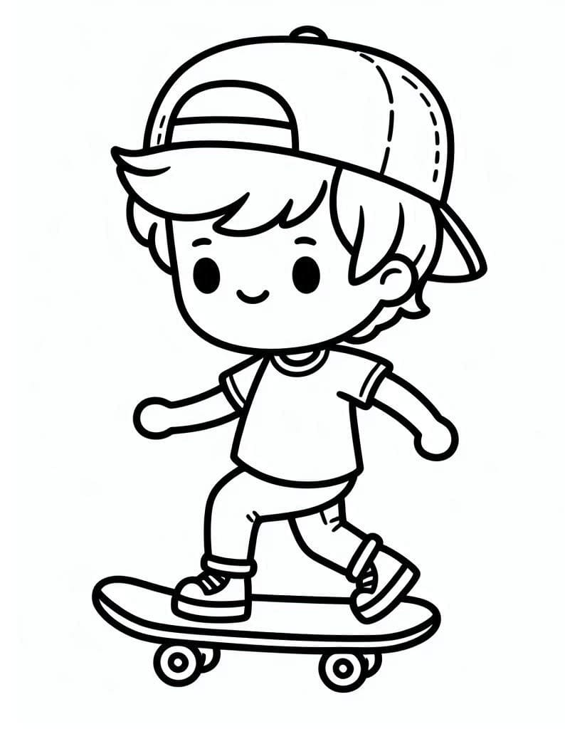 Bé Trai Chơi Ván Vượt