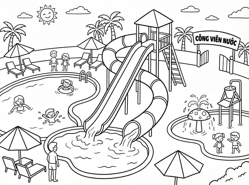 Bên Trong Công Viên Nước