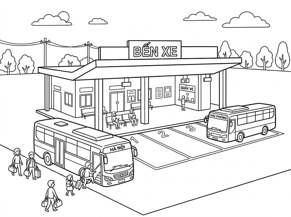 Bến Xe Đơn Giản