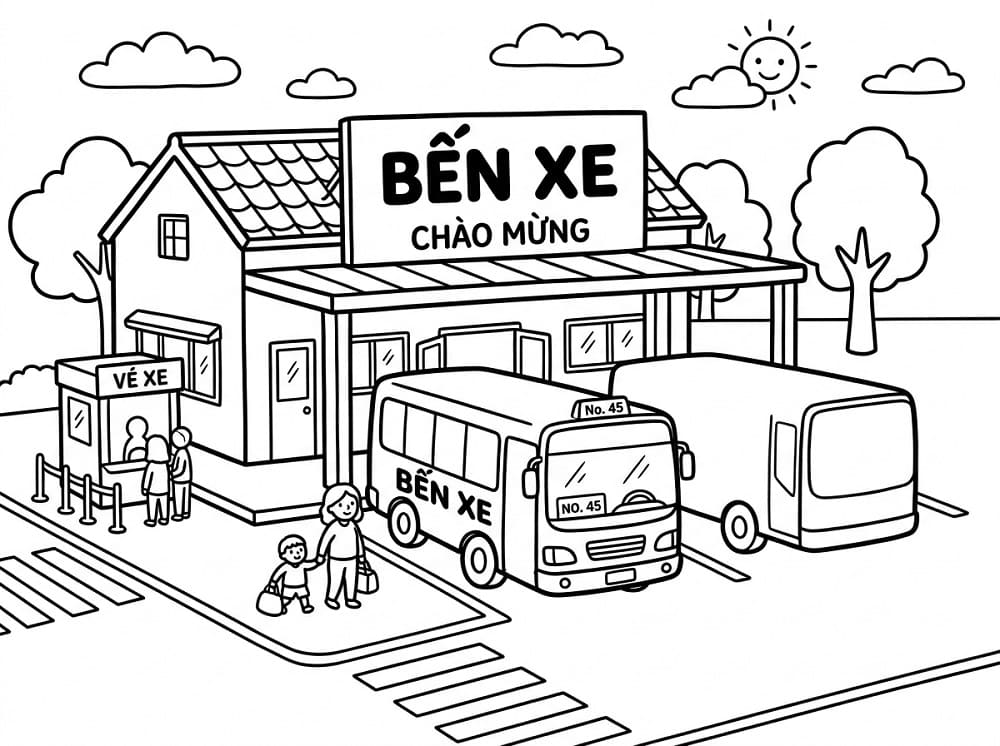 Bến Xe Nhỏ Đơn Giản