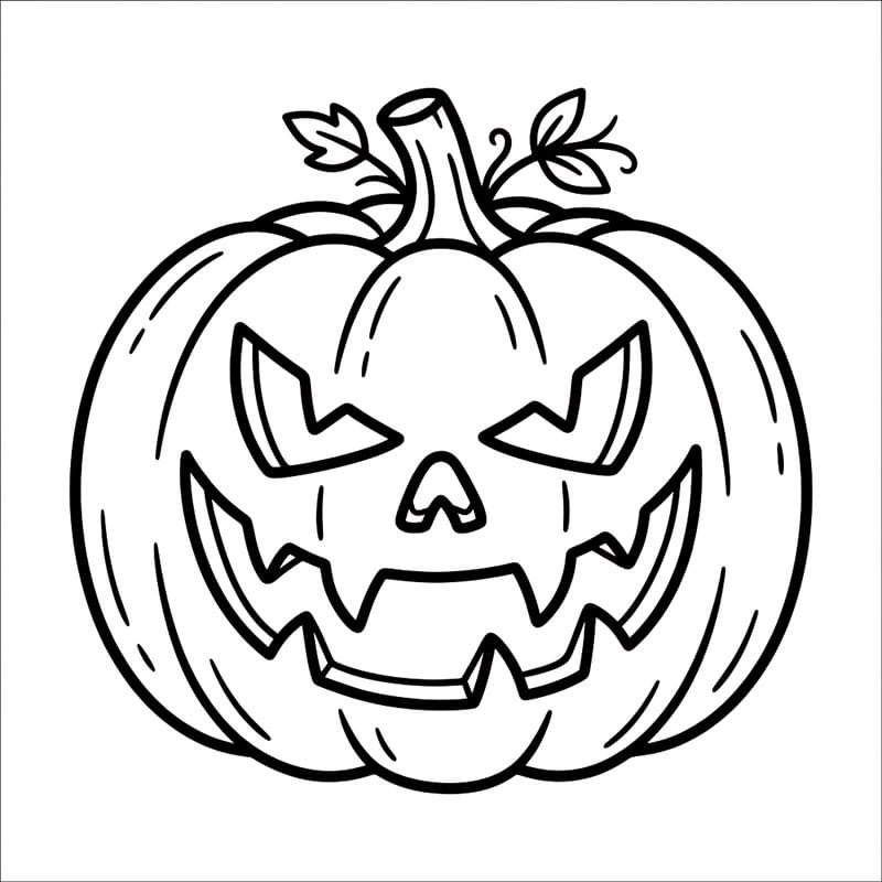 Bí Ngô Halloween Đáng Sợ