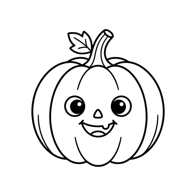 Bí Ngô Halloween Đáng Yêu