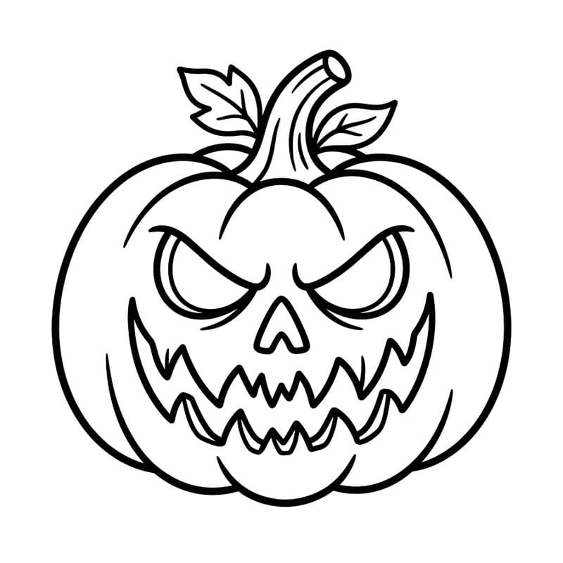 Bí Ngô Halloween Ngầu
