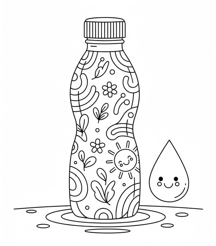 Bình Nước Sống Động