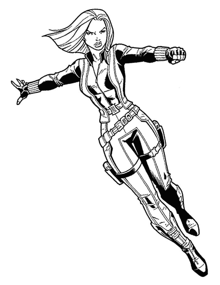 Black Widow Chiến Đấu